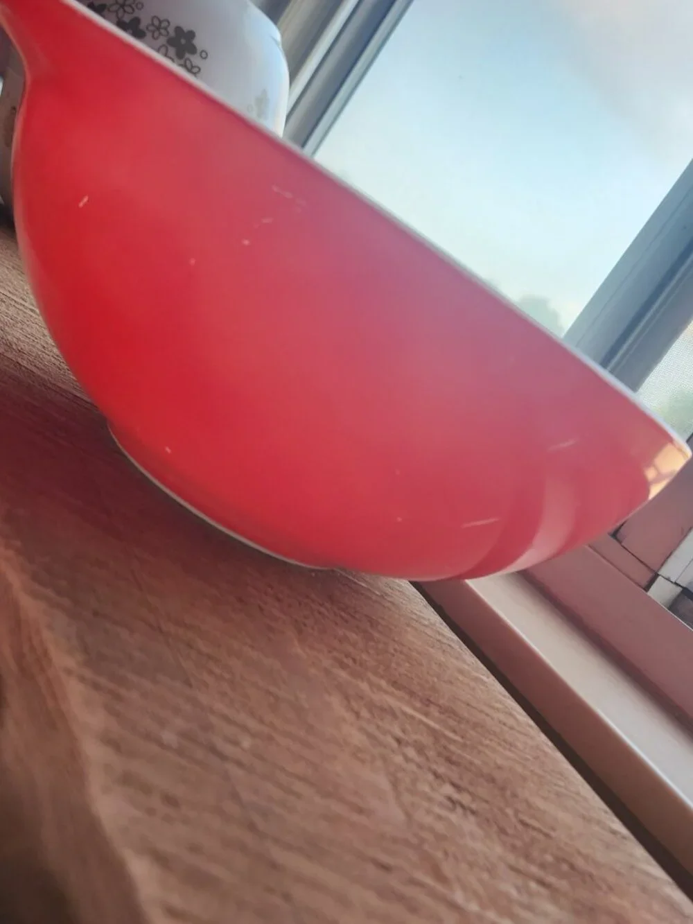 Pyrex red Cinderella 444